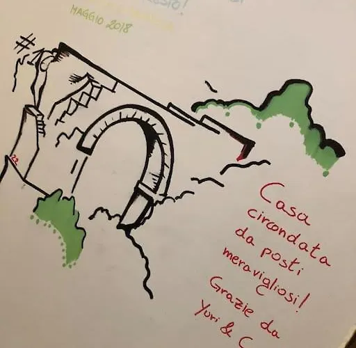 Fresco E Colorato Appartamentino In דירה Narni Scalo